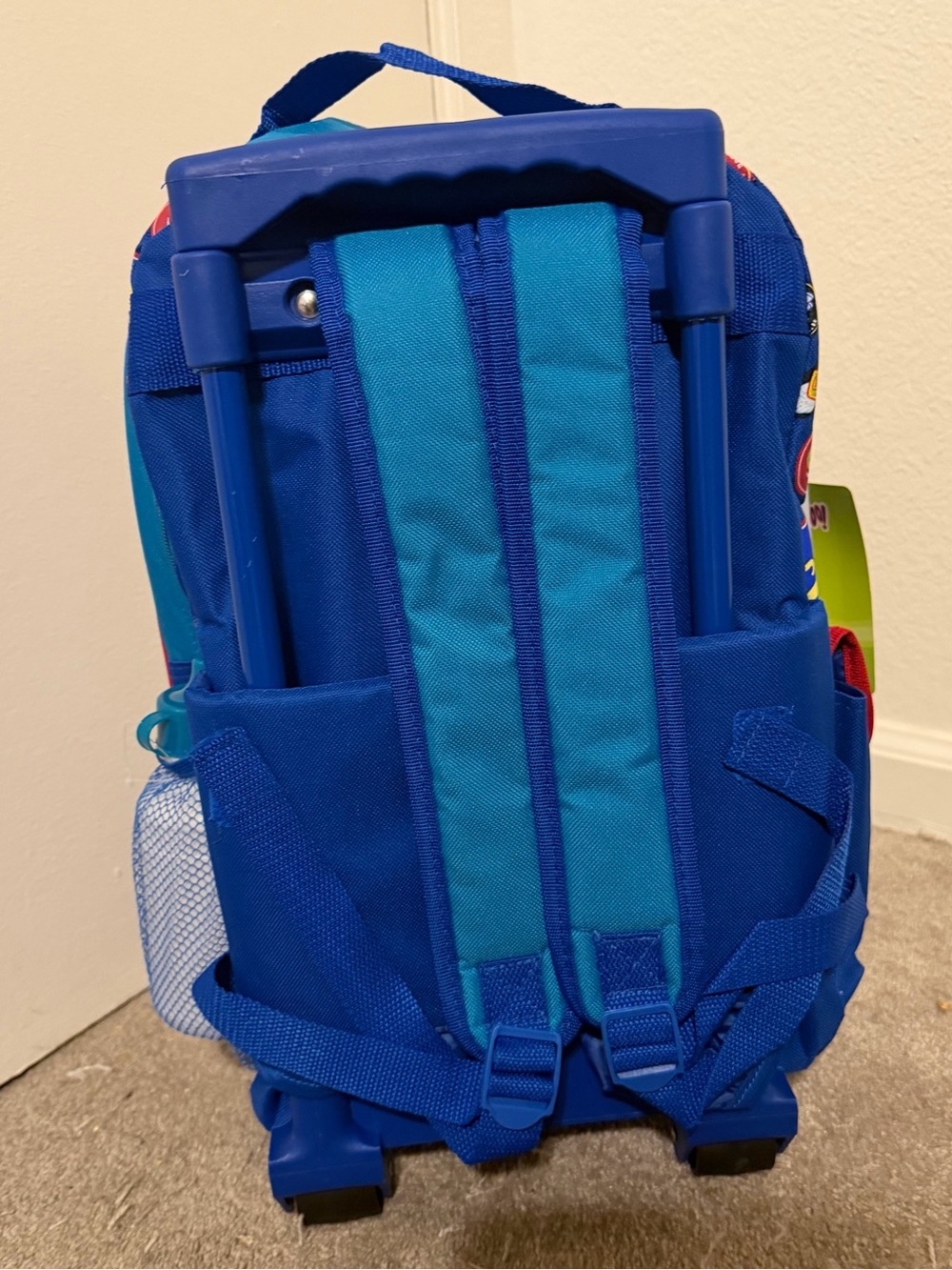 Vintage Y2K 16inch Scooby-Do Backpack - Rolling School Bag - Picture 2 of 3